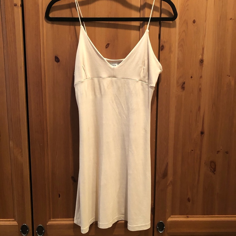 Jeffery dean cream dress size 2